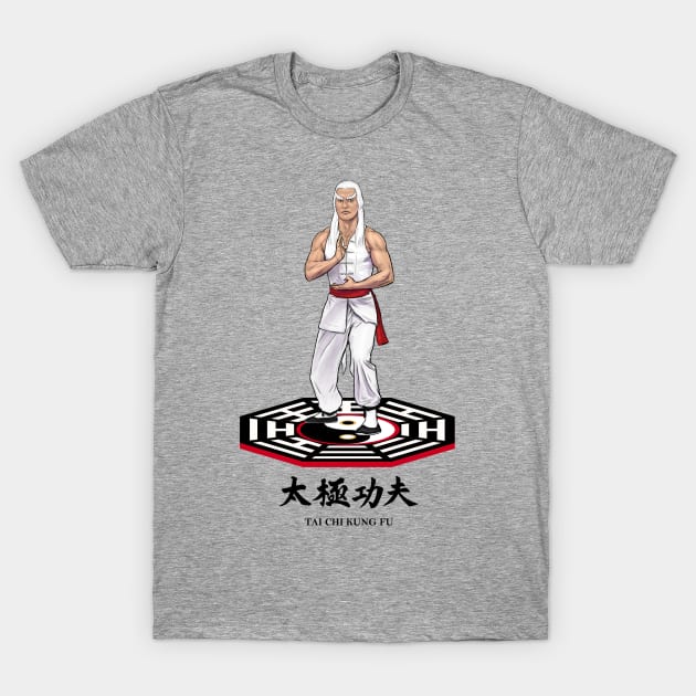Tai Chi Kung Fu T-Shirt by PreservedDragons